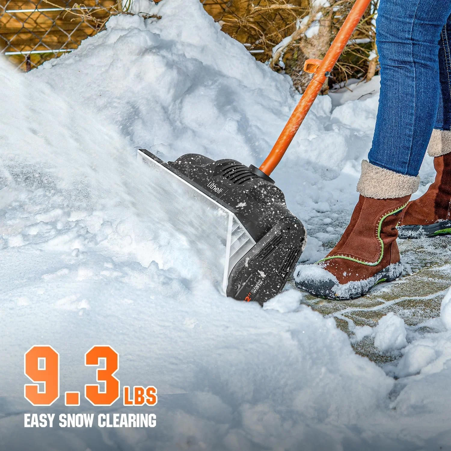 Cordless Electric Snow Shovel on Sale: $80 | Retail: $110