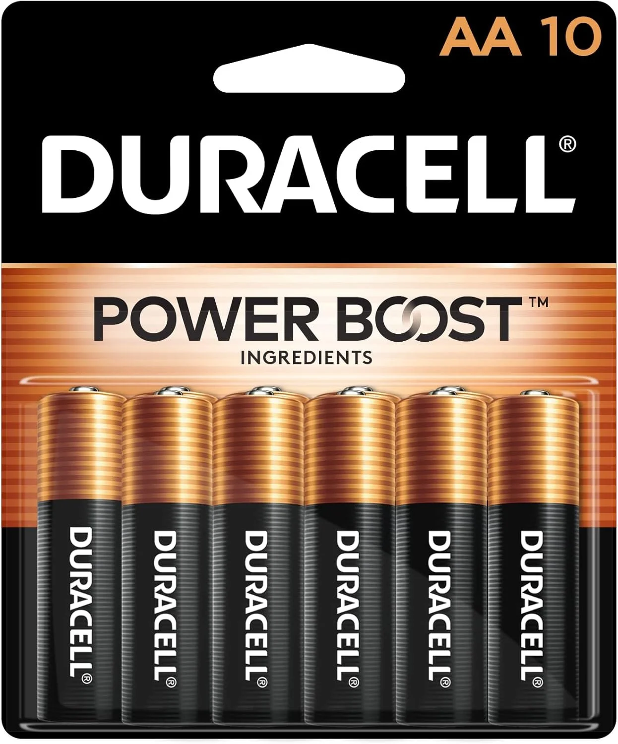 10 ct Duracell Coppertop AA Batteries on Sale: $5.62 | Retail: $12.79