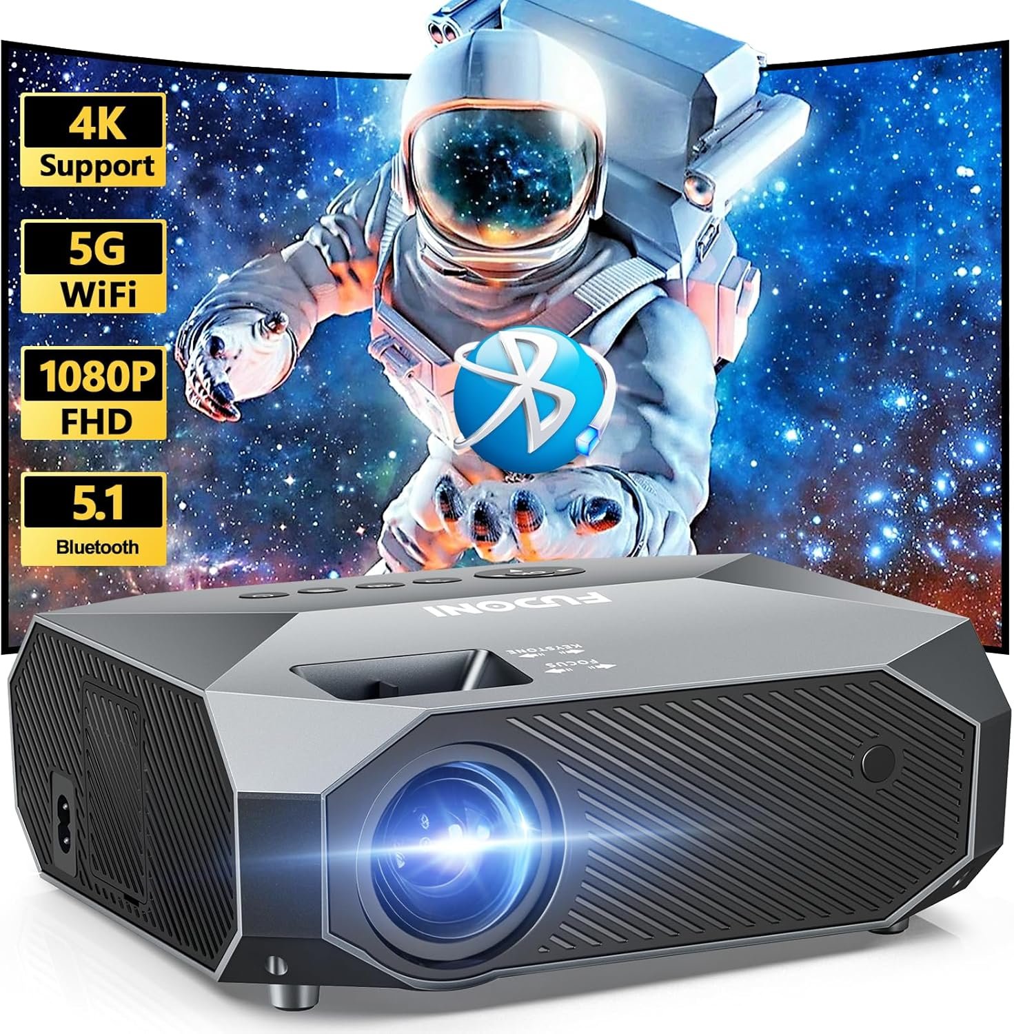 Movie Projector w/ Bluetooth on Sale: $92 | Retail: $220