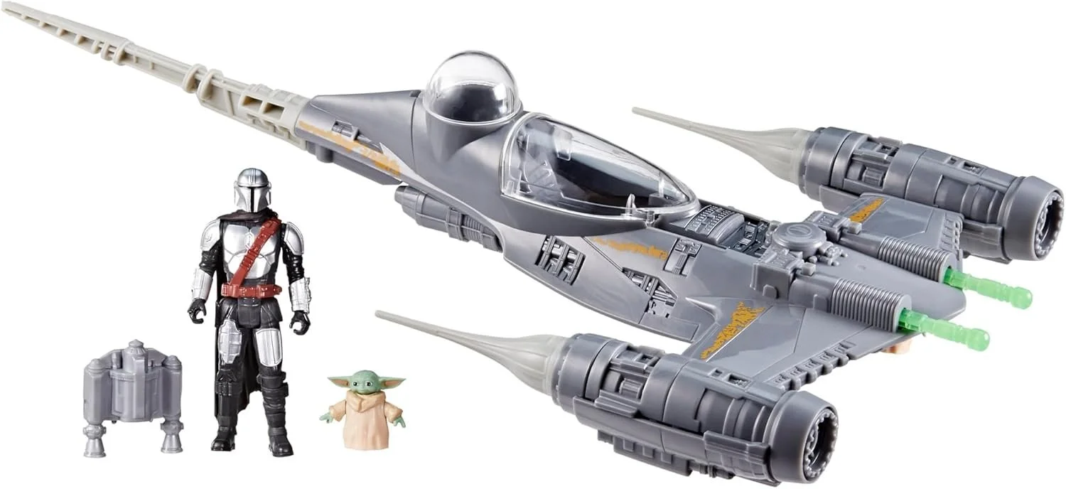 Star Wars Starfighter w/ Action Figures on Sale: $8 | Retail: $30