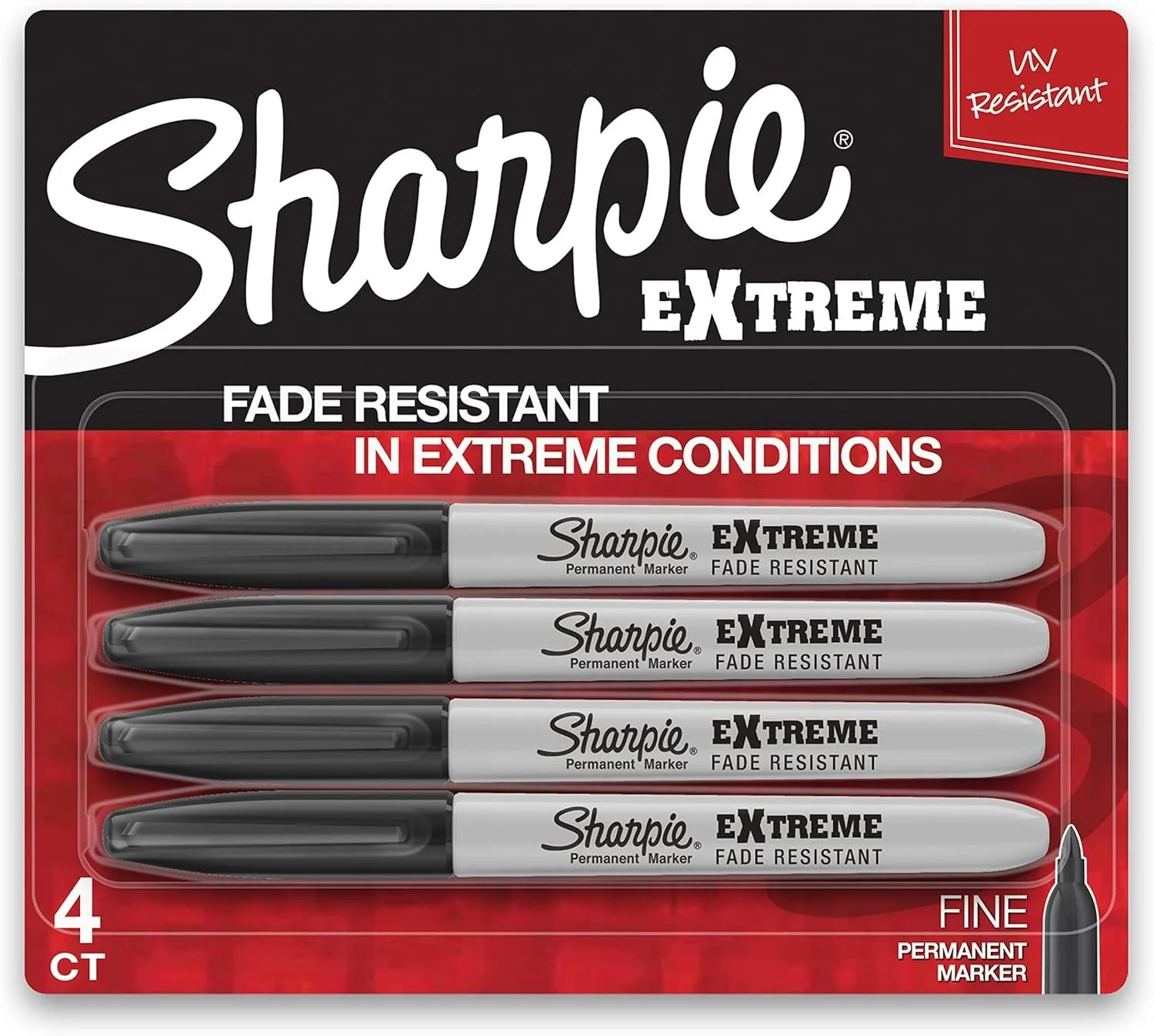 4 ct Sharpie Extreme Fine Tip Markers on Sale: $3 | Retail: $14