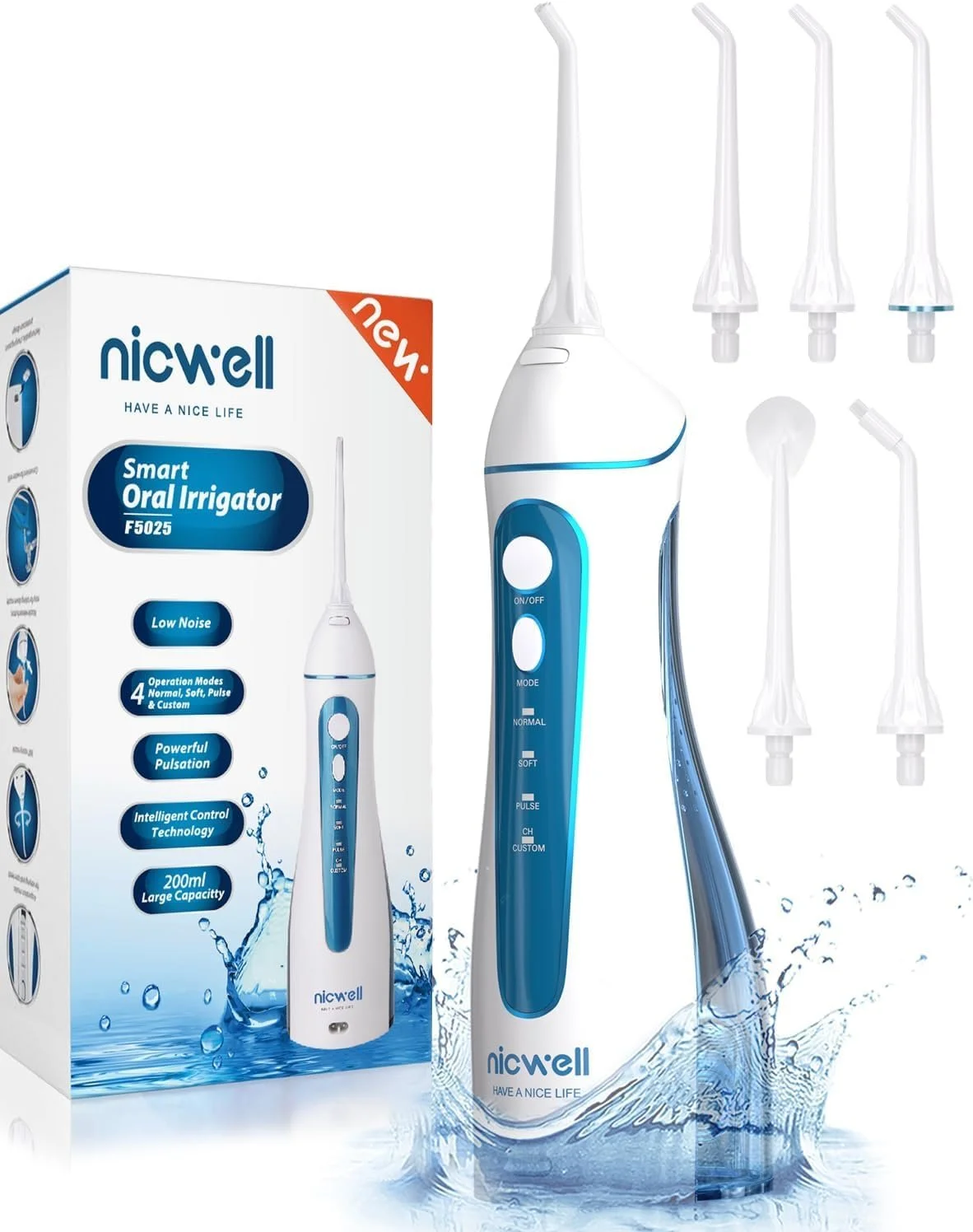 Nicwell Water Dental Flosser on Sale: $12 | Retail: $46