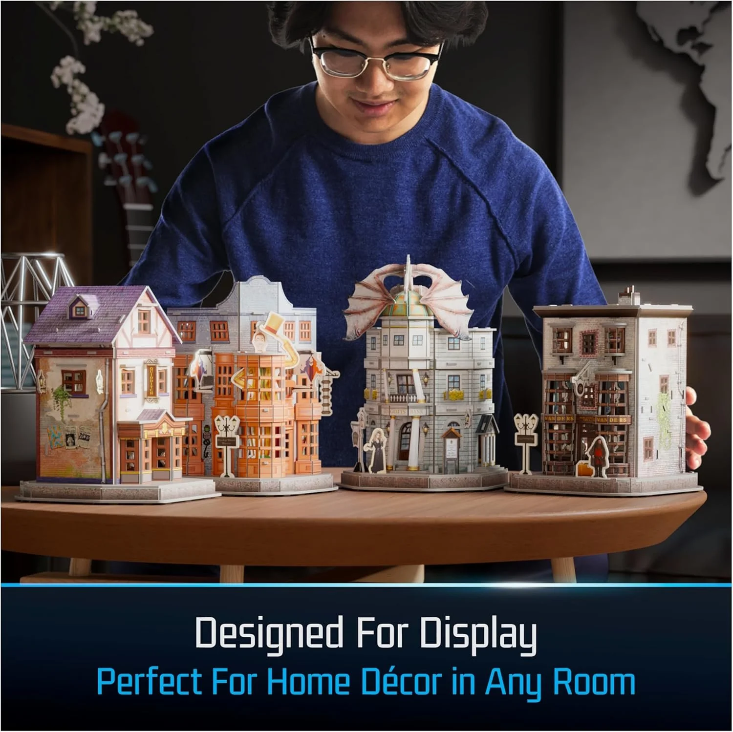 Harry Potter Diagon Alley 3D Puzzle (4 Buildings) on Sale: $10 | Retail: $20