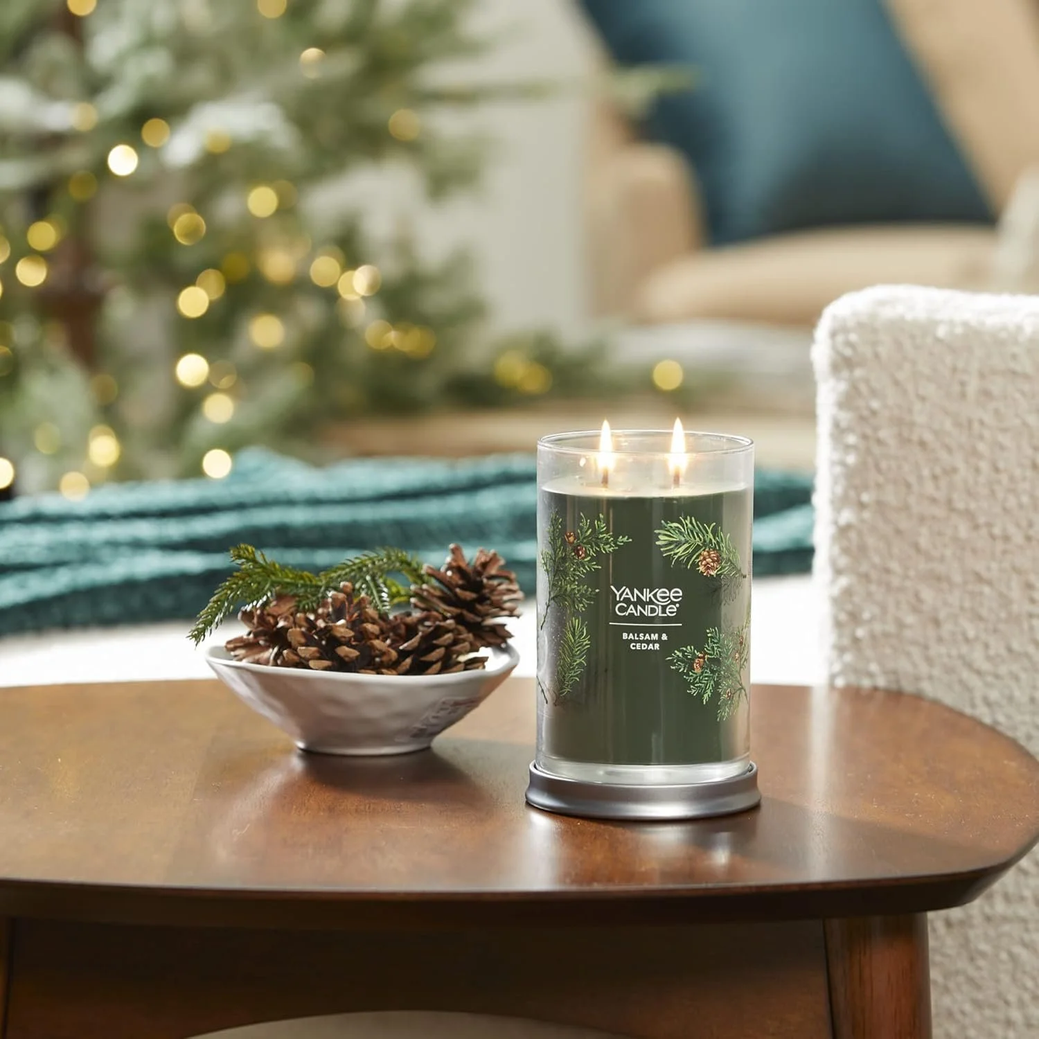 20 oz Yankee Candle Balsam &amp; Cedar on Sale: $31 | Retail: $12