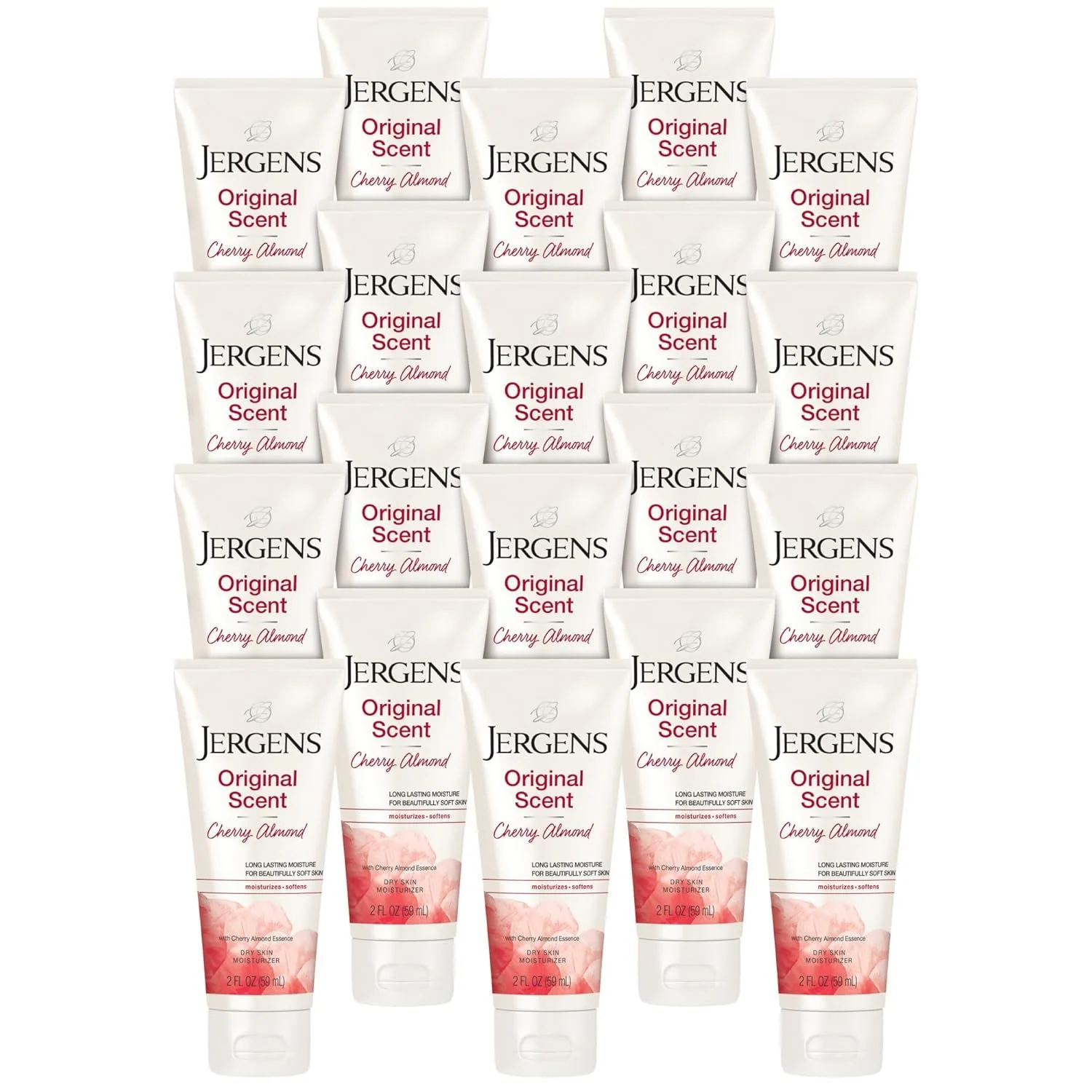 20 pk of Jergens Dry Skin Body Lotion, Hand and Body Moisturizer on Sale: $29 | Retail: $13