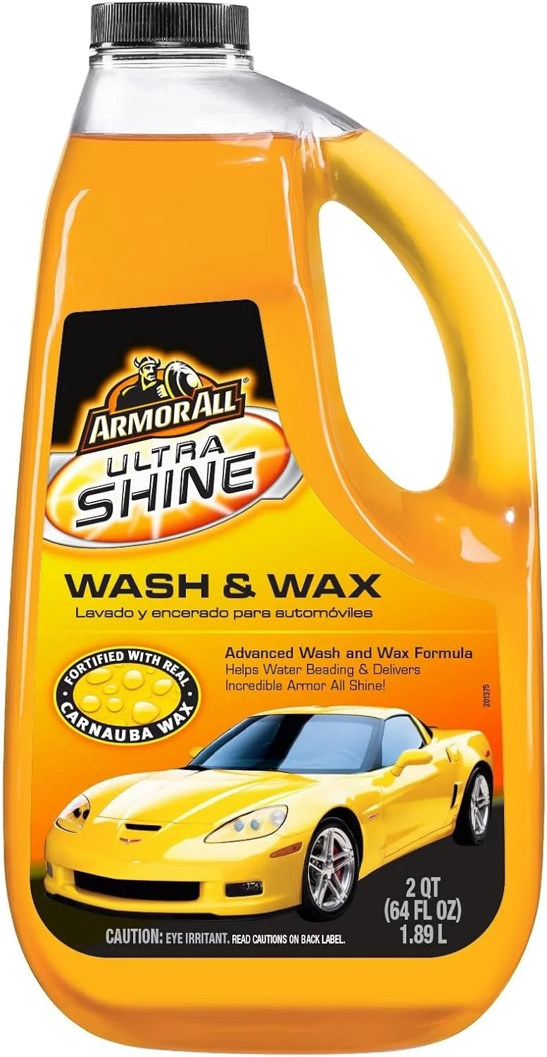 64 oz Armor All Ultra Shine Car Wash and Car Wax on Sale: $12 | Retail: $5
