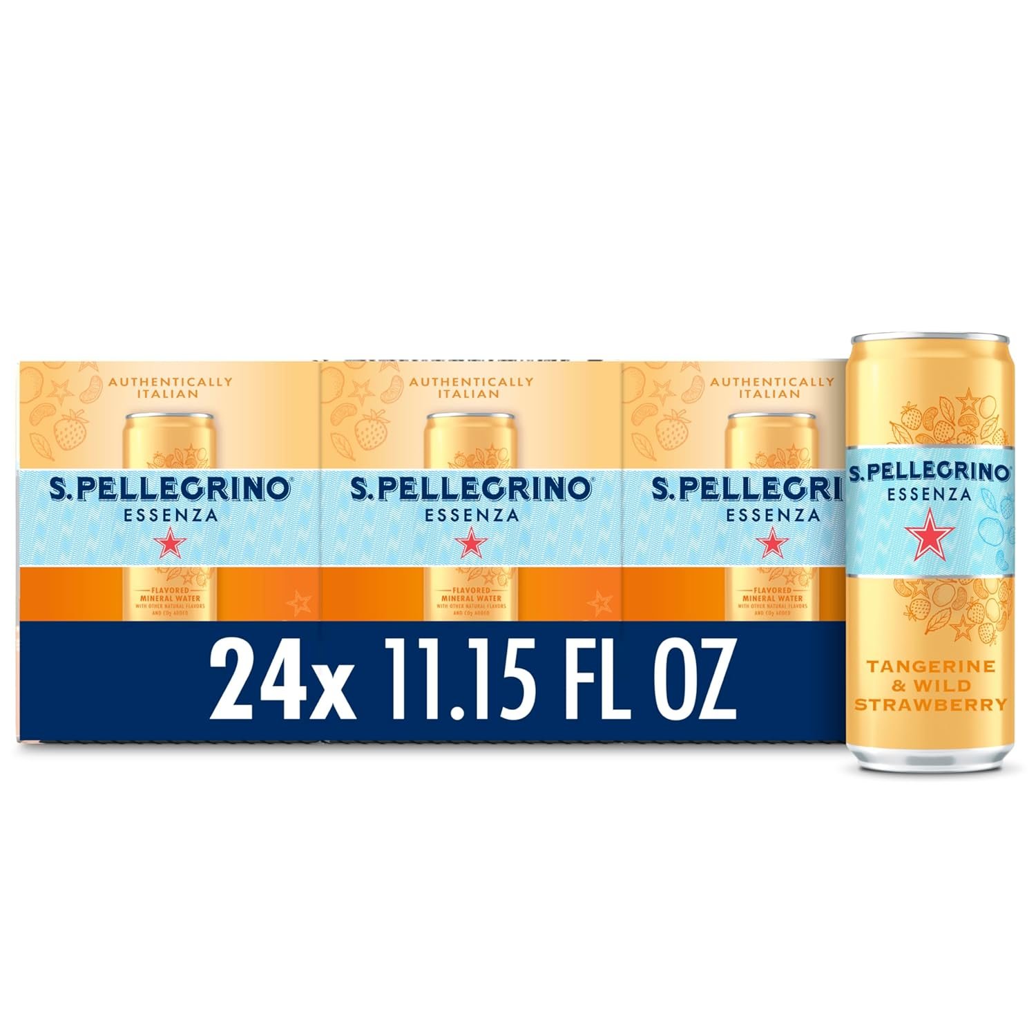 S.Pellegrino Essenza Tangerine Wild Strawberry on Sale: $10 | Retail: $27