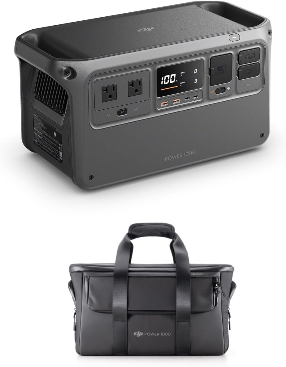 DJI Power 1000 Portable Power Station with Protective Storage Bag on Sale: $480 | Retail: $1,100