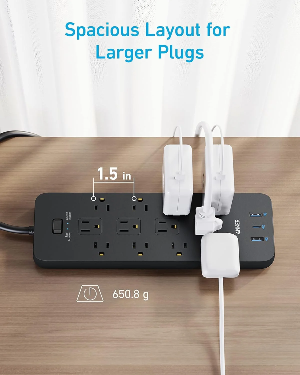 Anker 12 Outlet Power Strip w/ Surge Protection on Sale: $22 | Retail: $36