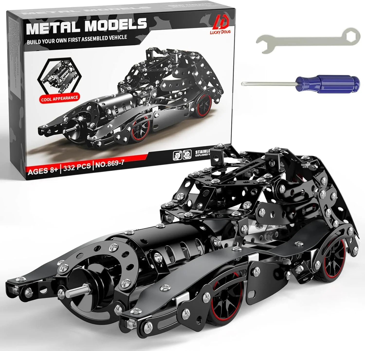 Lucky Doug STEM Building Projects Model Car Set on Sale: $10 | Retail: $30