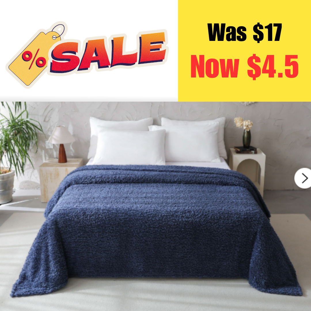 King Size Blanket on Sale: $4.5 | Retail: $17