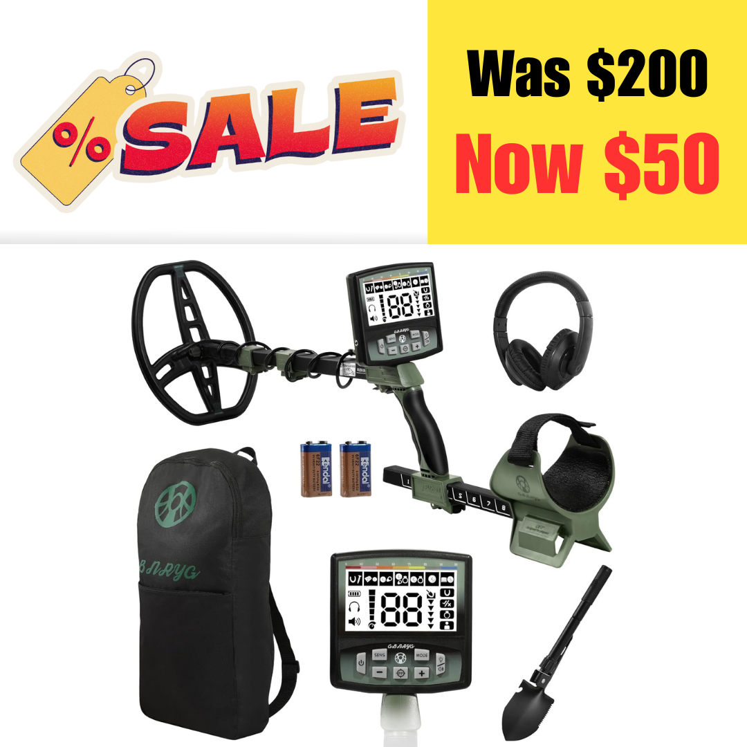 Metal Detector on Sale: $50 | Retail: $200