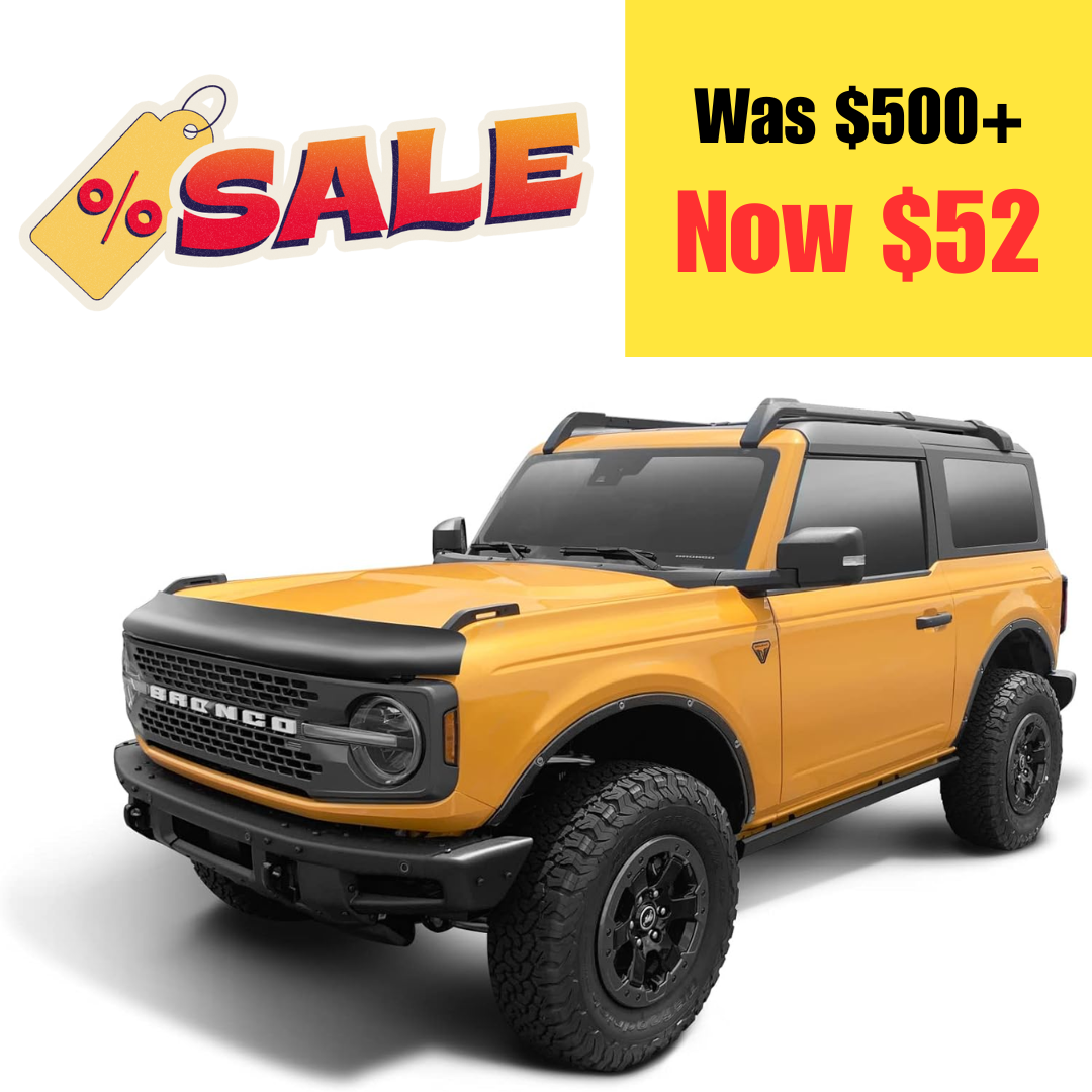 HAVOC OFFROAD Fender Flare Delete for Ford Bronco on Sale: $52 | Retail: $500+