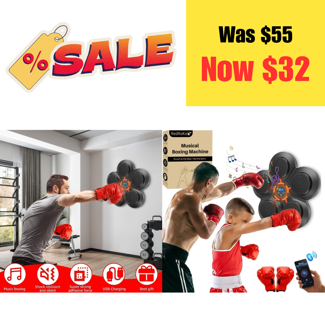 Smart Boxing Machine on Sale: $32 | Retail: $55