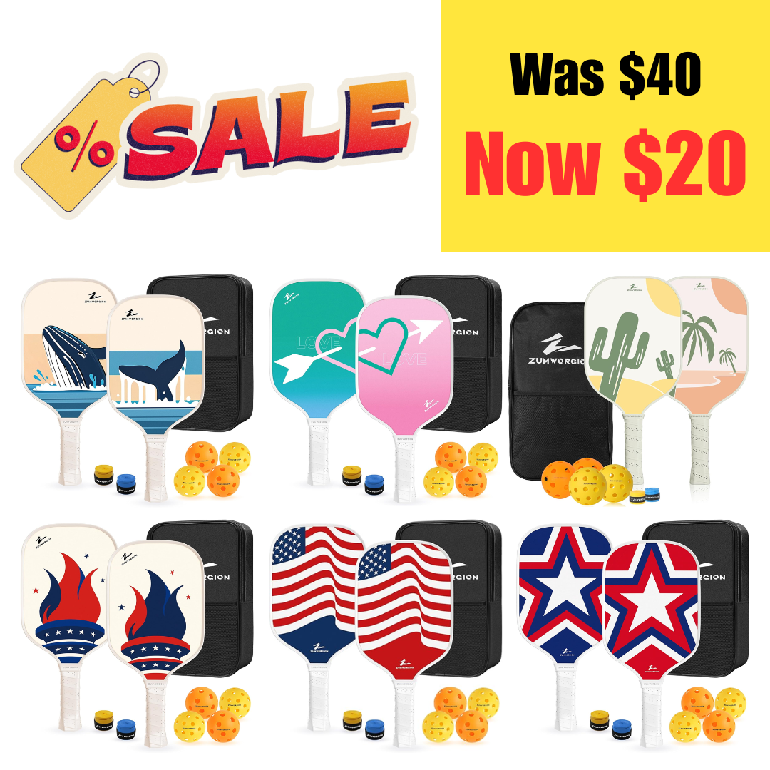 Set of Pickleball Paddles on Sale: $20 | Retail: $40