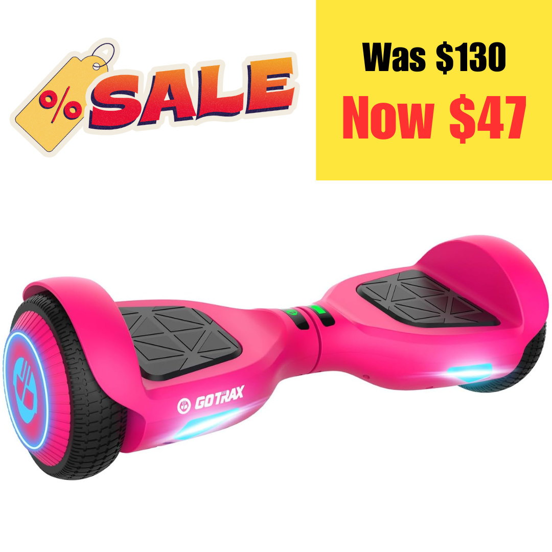 Hoverboard on Sale: $47 | Retail: $130