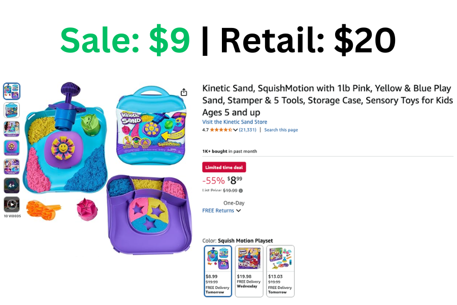 Kinetic Sand on Sale: $9 | Normally: $20