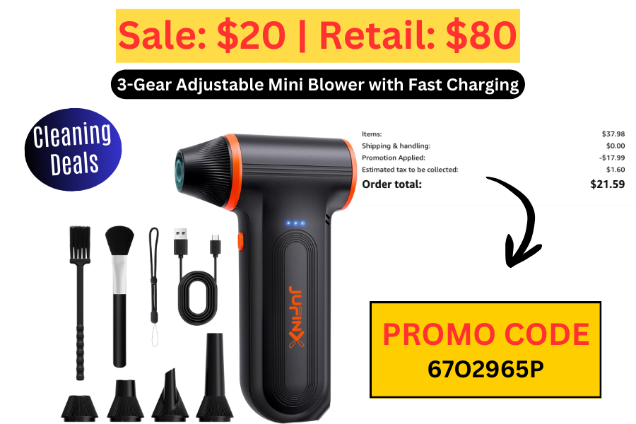 (Sale: $20 | Retail: $80) Compressed Air Duster