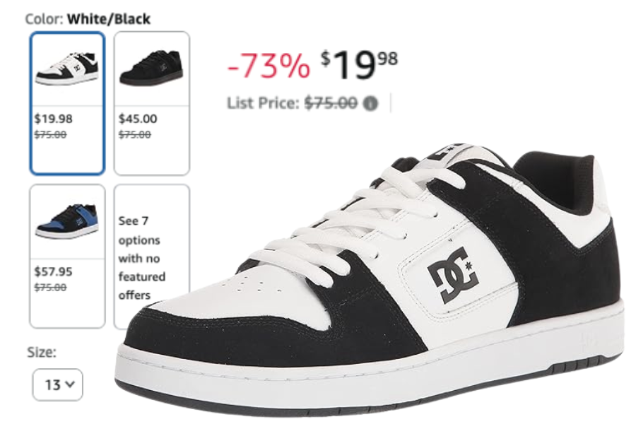 (Sale: $20 | Retail: $75) DC Manteca 4 Low Skate Shoes