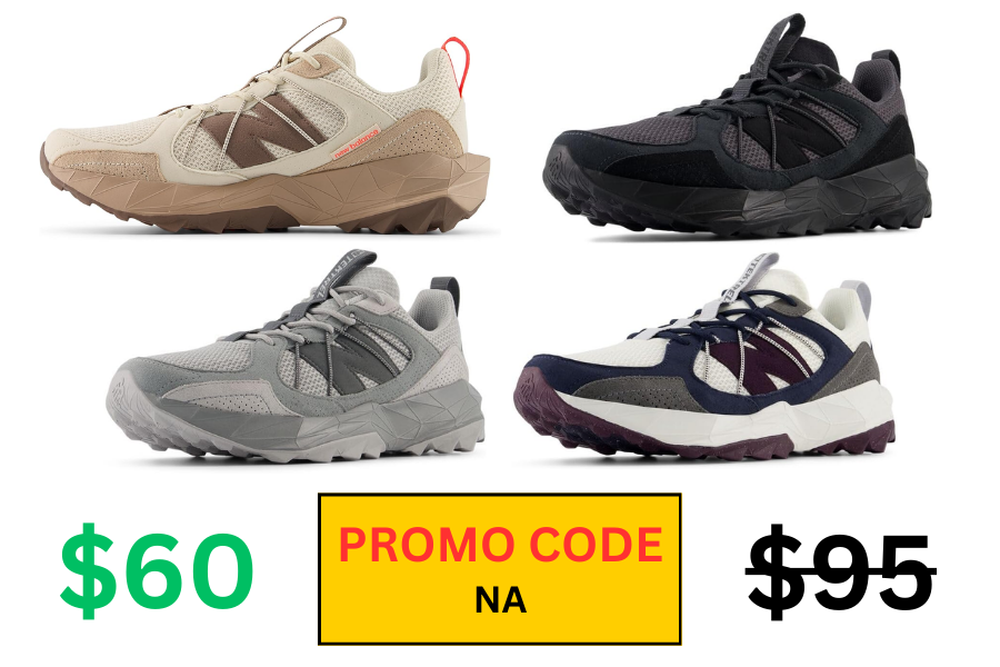 (Sale: $60 | Retail: $95) New Balance Dynasoft Tektrel V1 Suede Trail Running Shoes