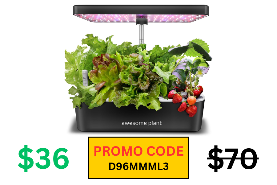 (Sale: $36 | Retail: $70) 14 Pod Hydroponics Indoor Garden System
