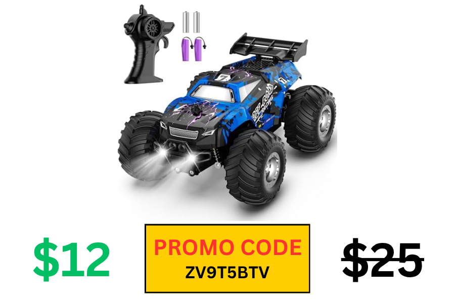 (Sale: $12 | Retail: $26) Rechargeable All-Terrain RC Truck