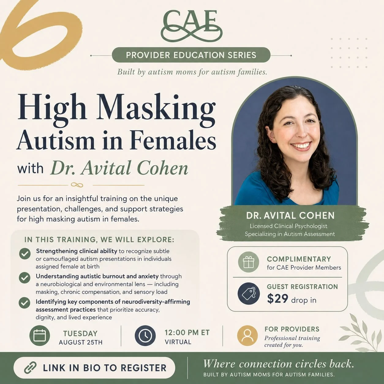 High masking autism in females is still one of the most commonly misunderstood presentations of autism. Too often, girls and women are identified years later because they&rsquo;ve learned to camouflage their differences rather than receive the suppor