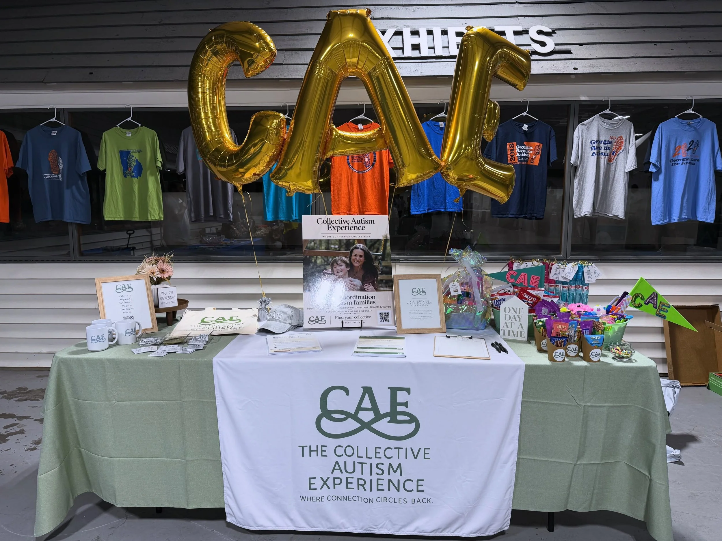 Good morning!!! ☀️💙
Come visit us at the @georgiaraceforautism today! We&rsquo;re set up right next to the food &amp; refreshments table, so stop by and say hi!

Come check out our merch, helpful resources, sensory fidgets, and more! ♾️✨

We&rsquo;l