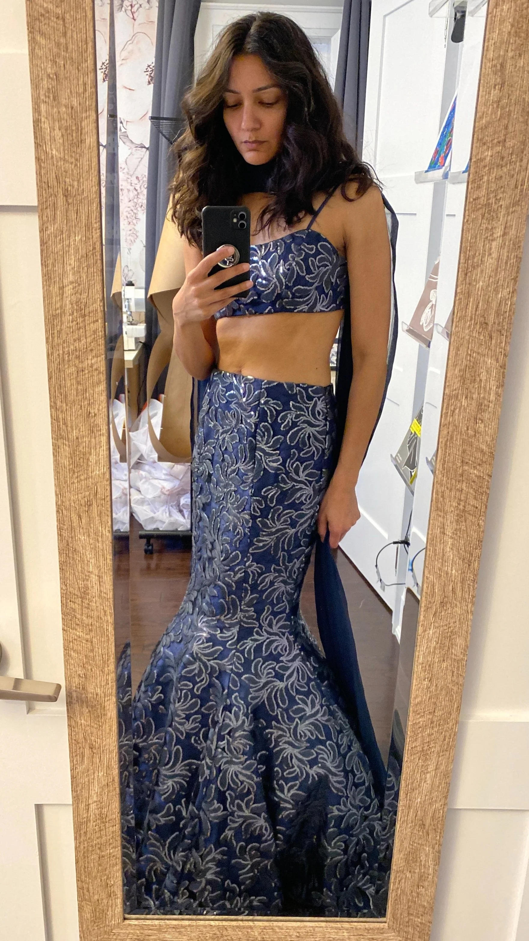 Royal Blue Floral Dream Set