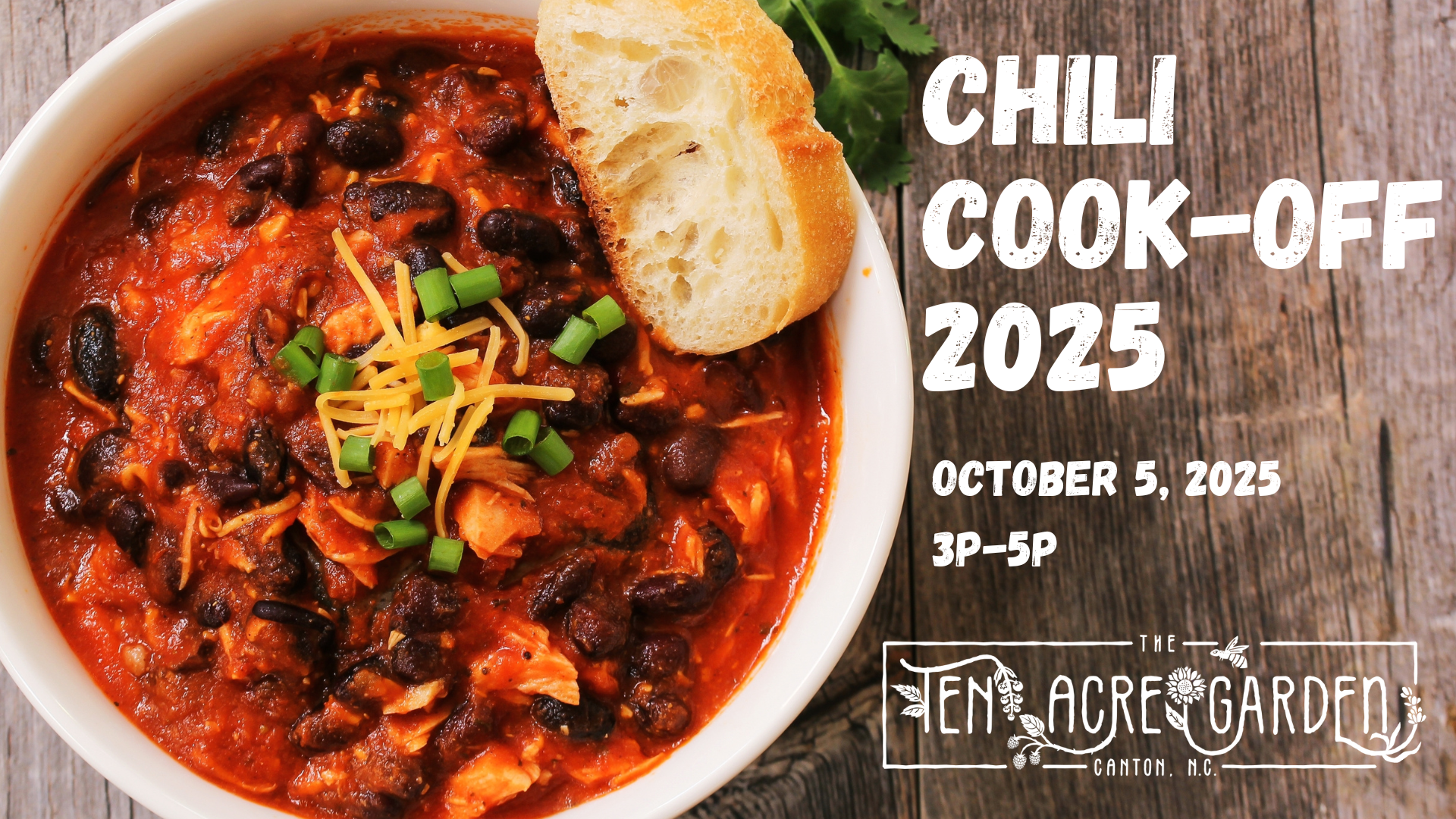 Chili Cook Off at the Fall Festival