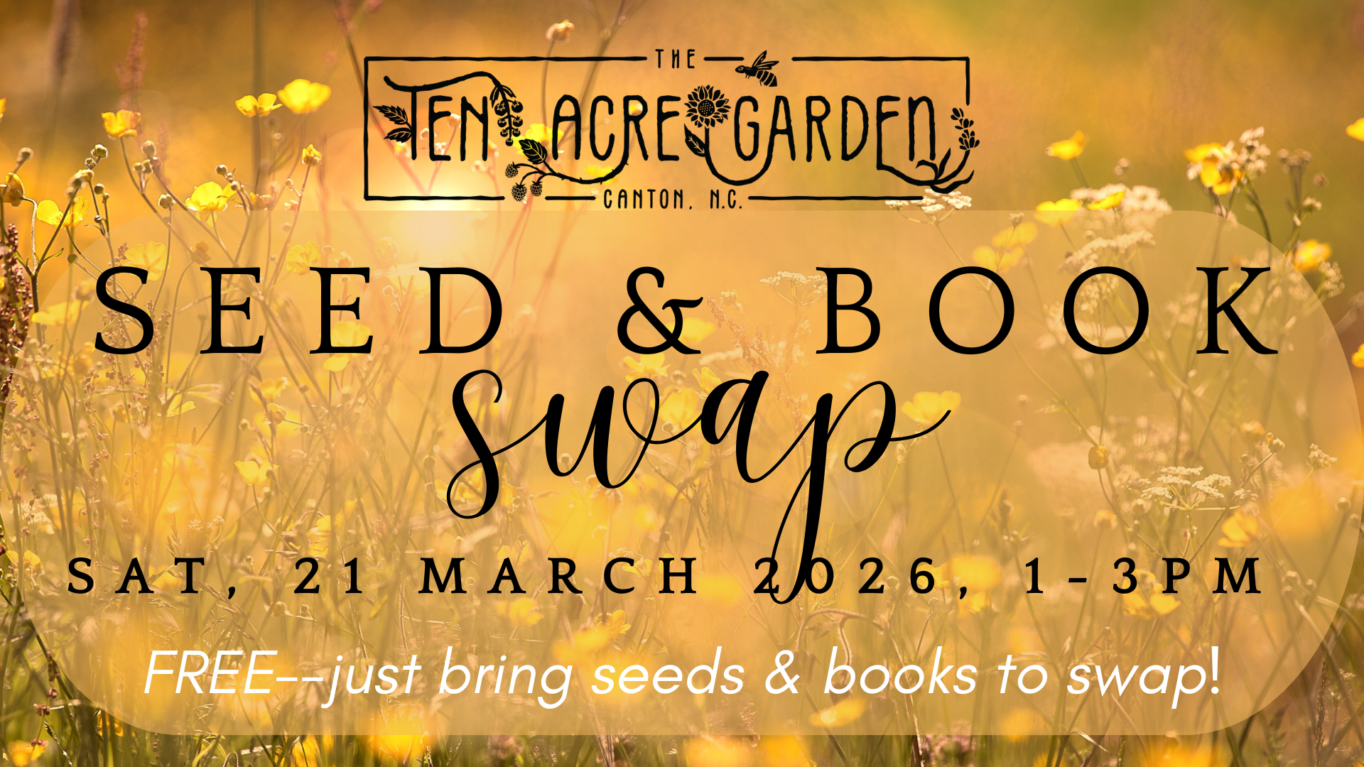 Seed &amp; Book Swap