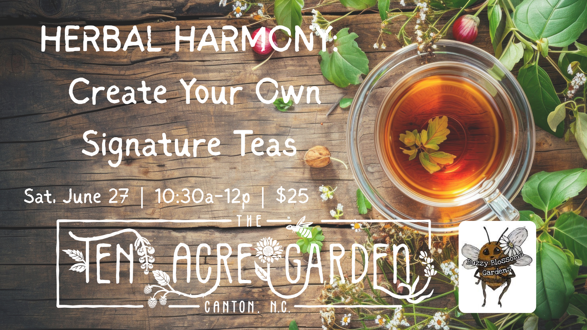 Herbal Harmony: Create Your Own Signature Teas
