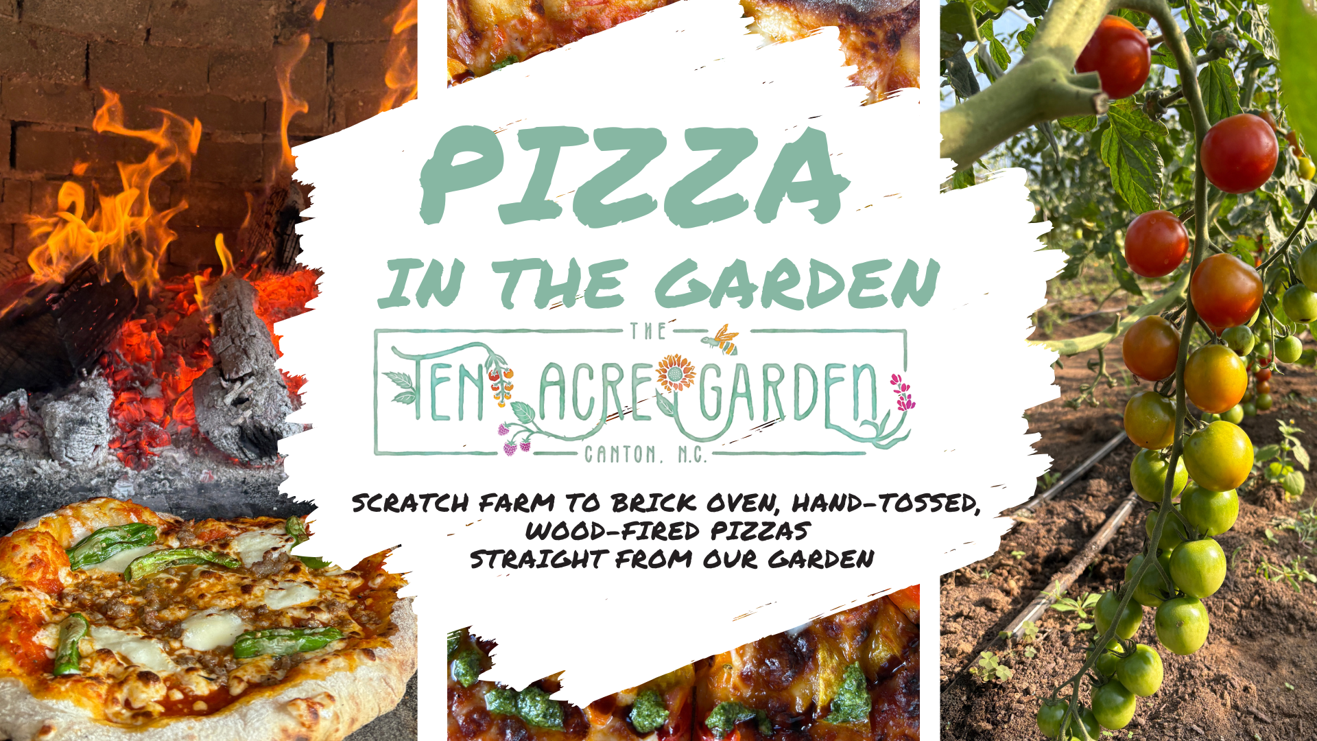 Pizza in the Garden 