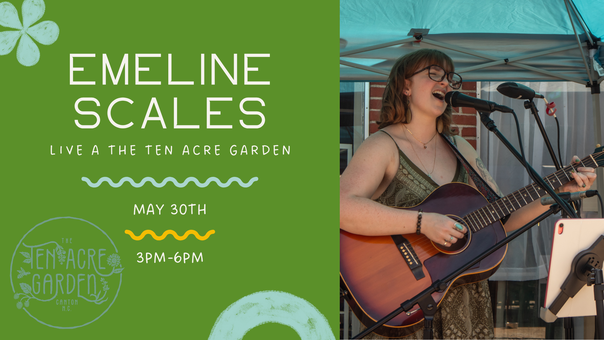 Live Music in the Garden with Emeline Scales