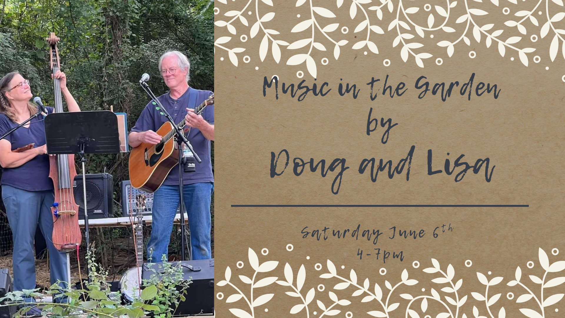 Live Music in the Garden with Doug & Lisa
