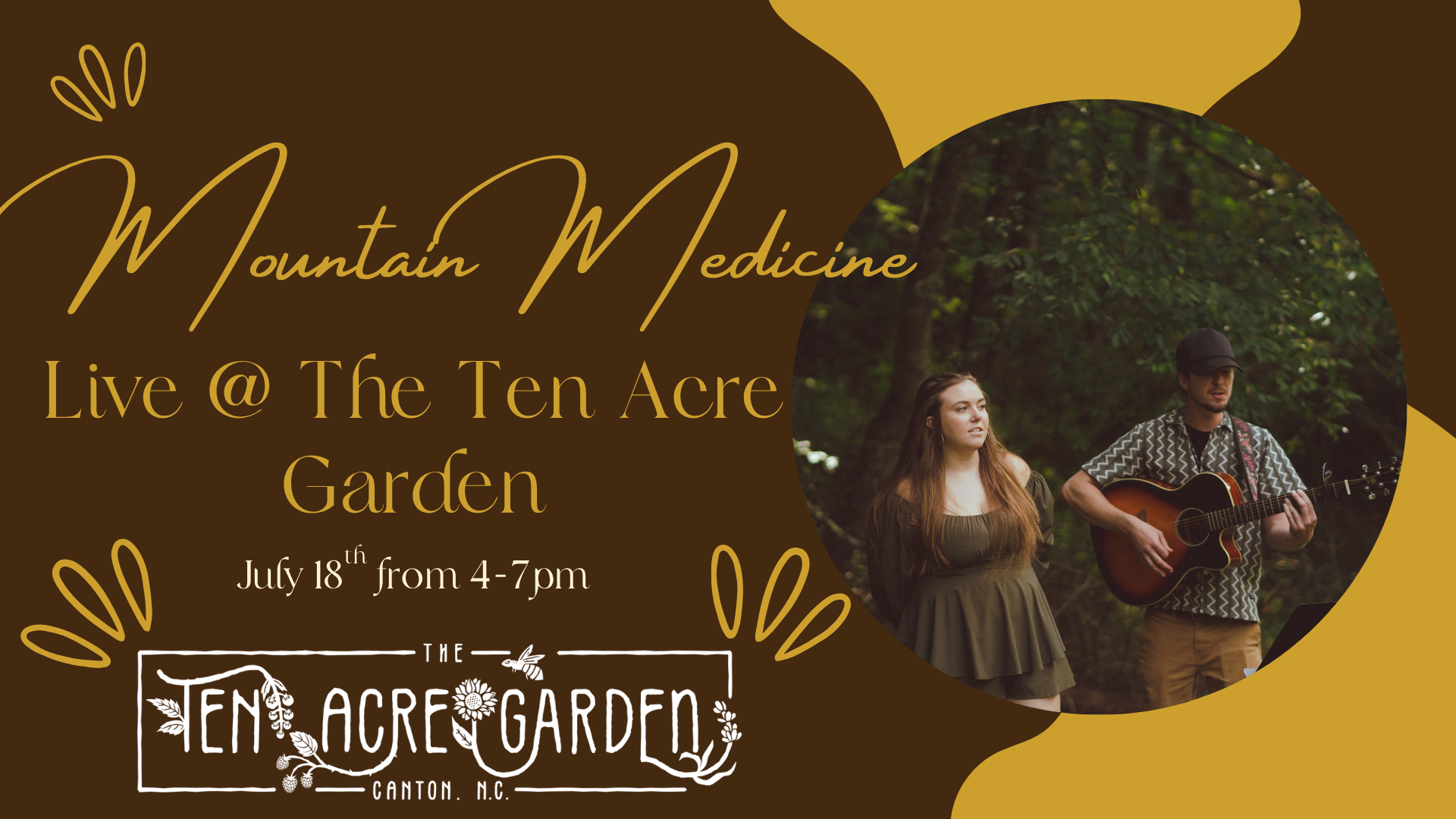 Live Music in the Garden with Mountain Medicine