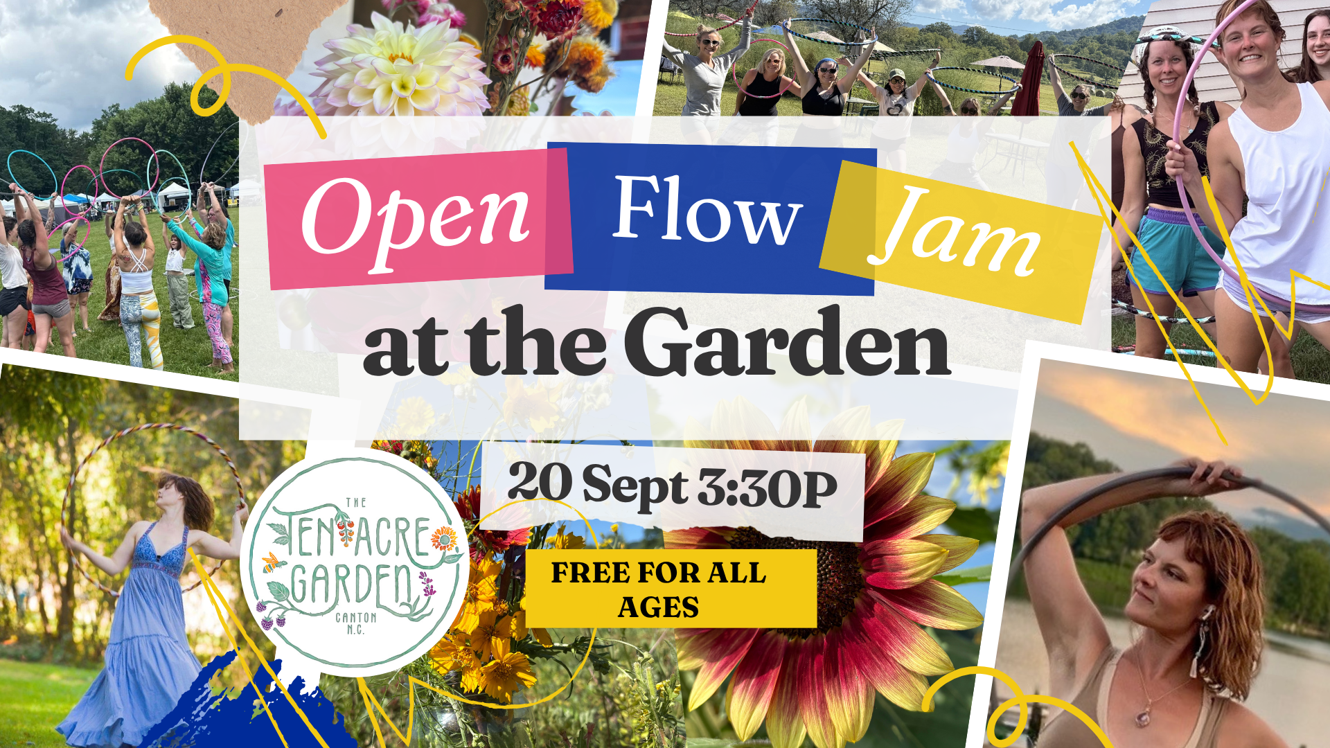Open Flow Jam at the Garden