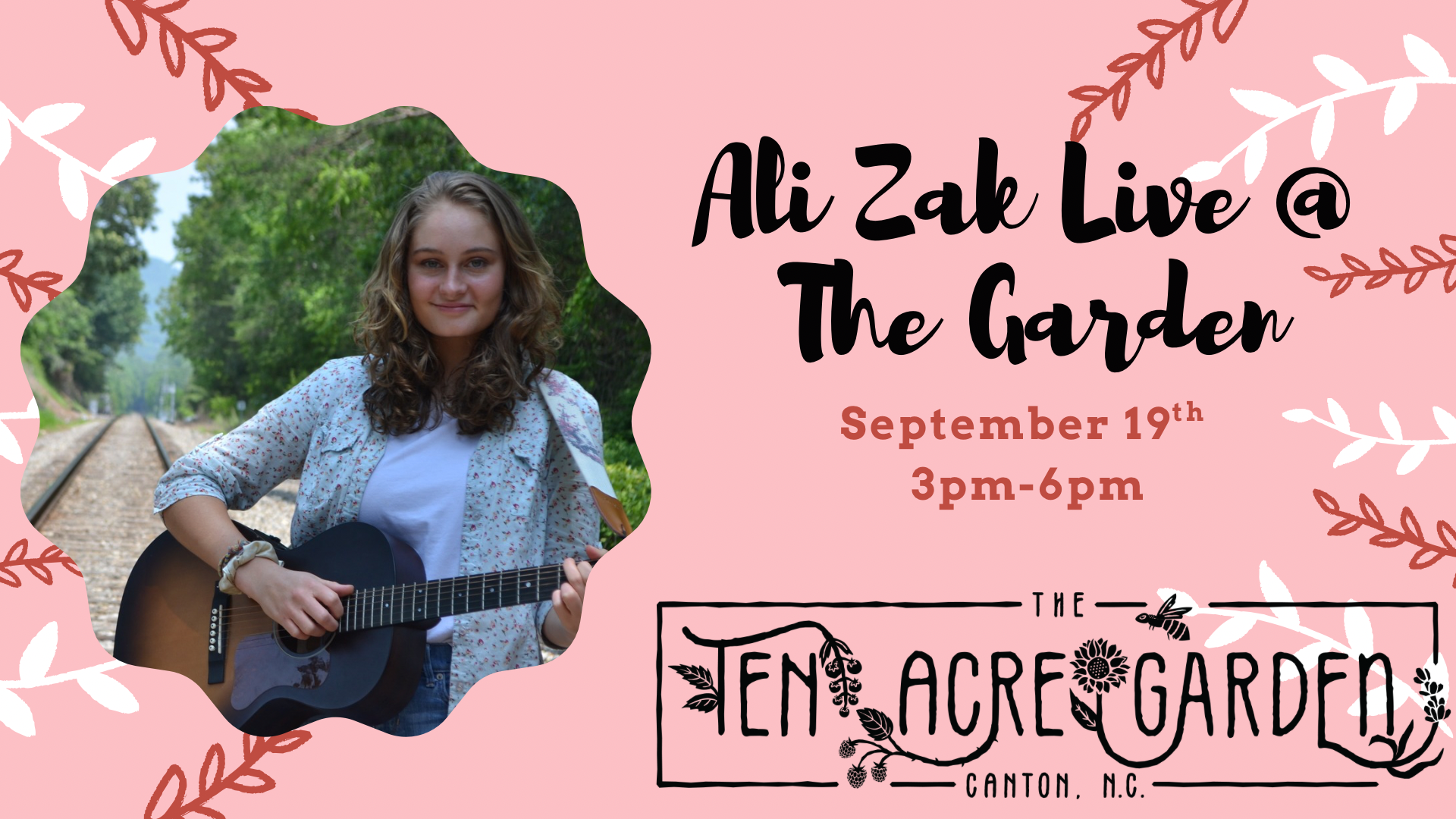 Live Music in the Garden with Ali Zak