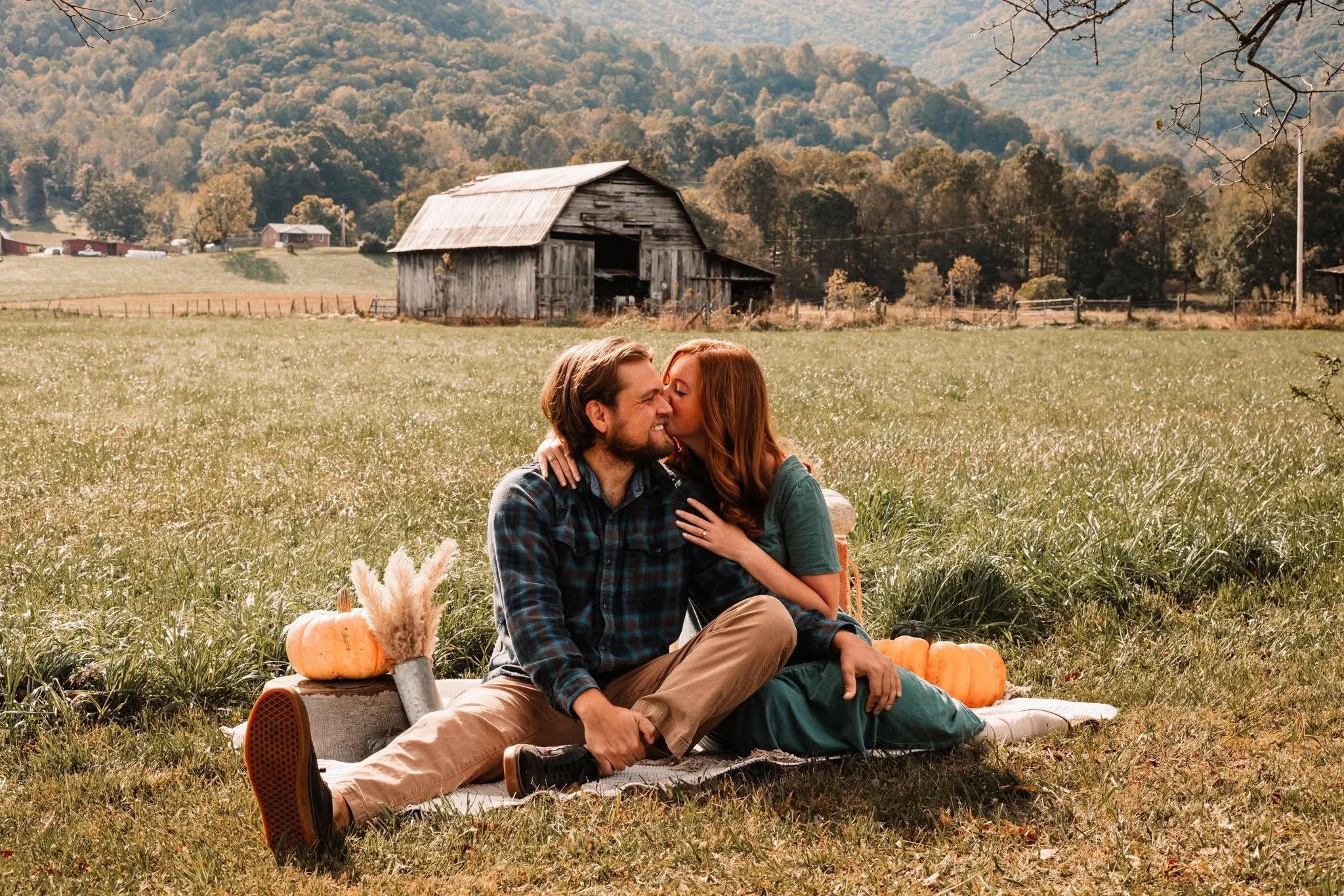 Fall Family Portraits with Wild Blooms Photography