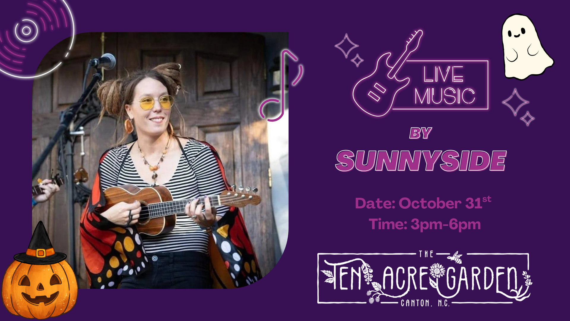 Live Music in the Garden with Sunnyside