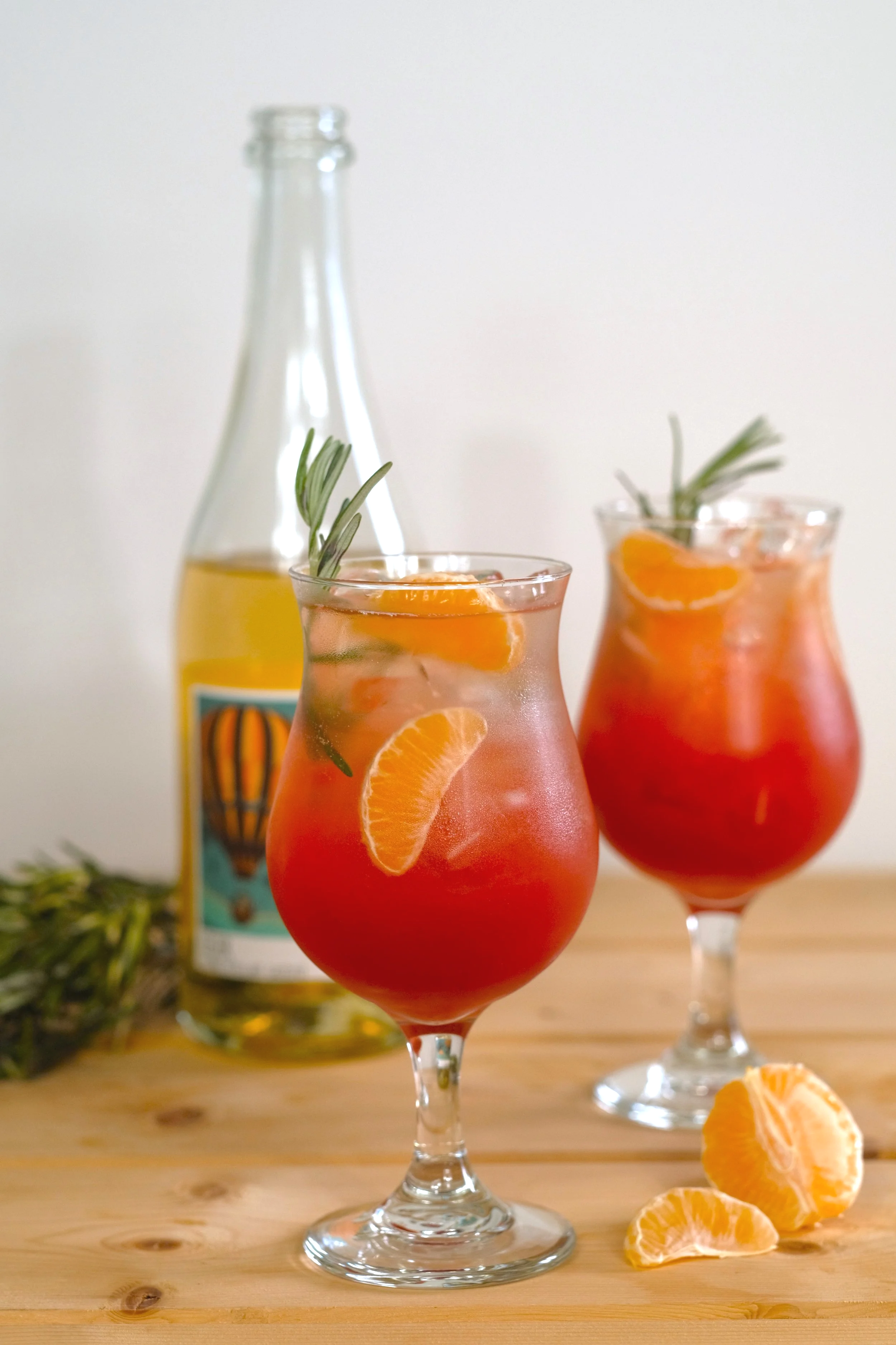 Sangria fraise, pomme &amp; fleur de sureau