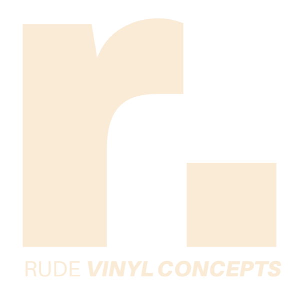 Rude Vinyl Concepts logo that represents interior vinyl wrapping in Edmonton and Calgary Alberta