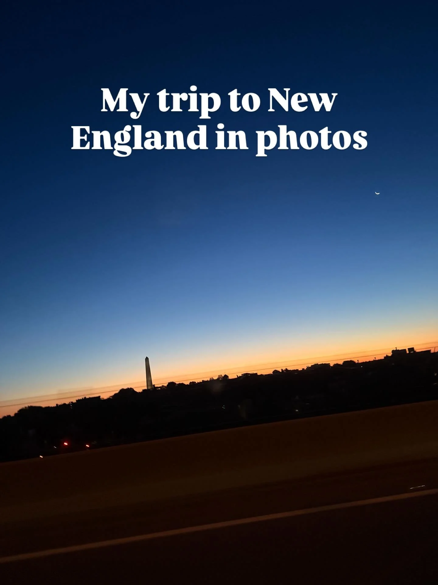 I may not have slept much and I definitely spent an abundance of time in some sort of transportation, but I definitely was able to slow down &amp; disconnect. 

Maine will always have a special place in my heart as I have yet to find anything that co