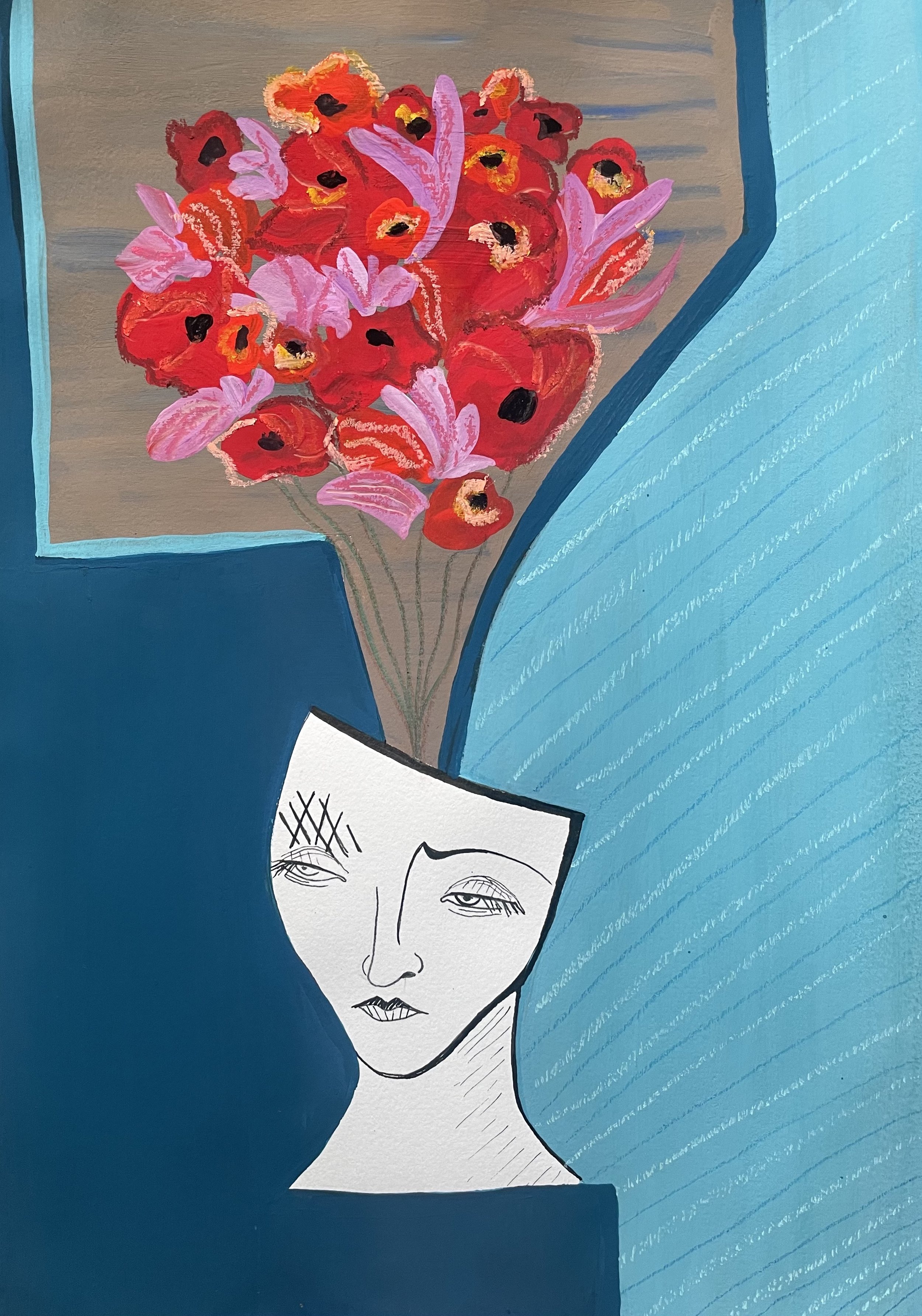Vase Face #1