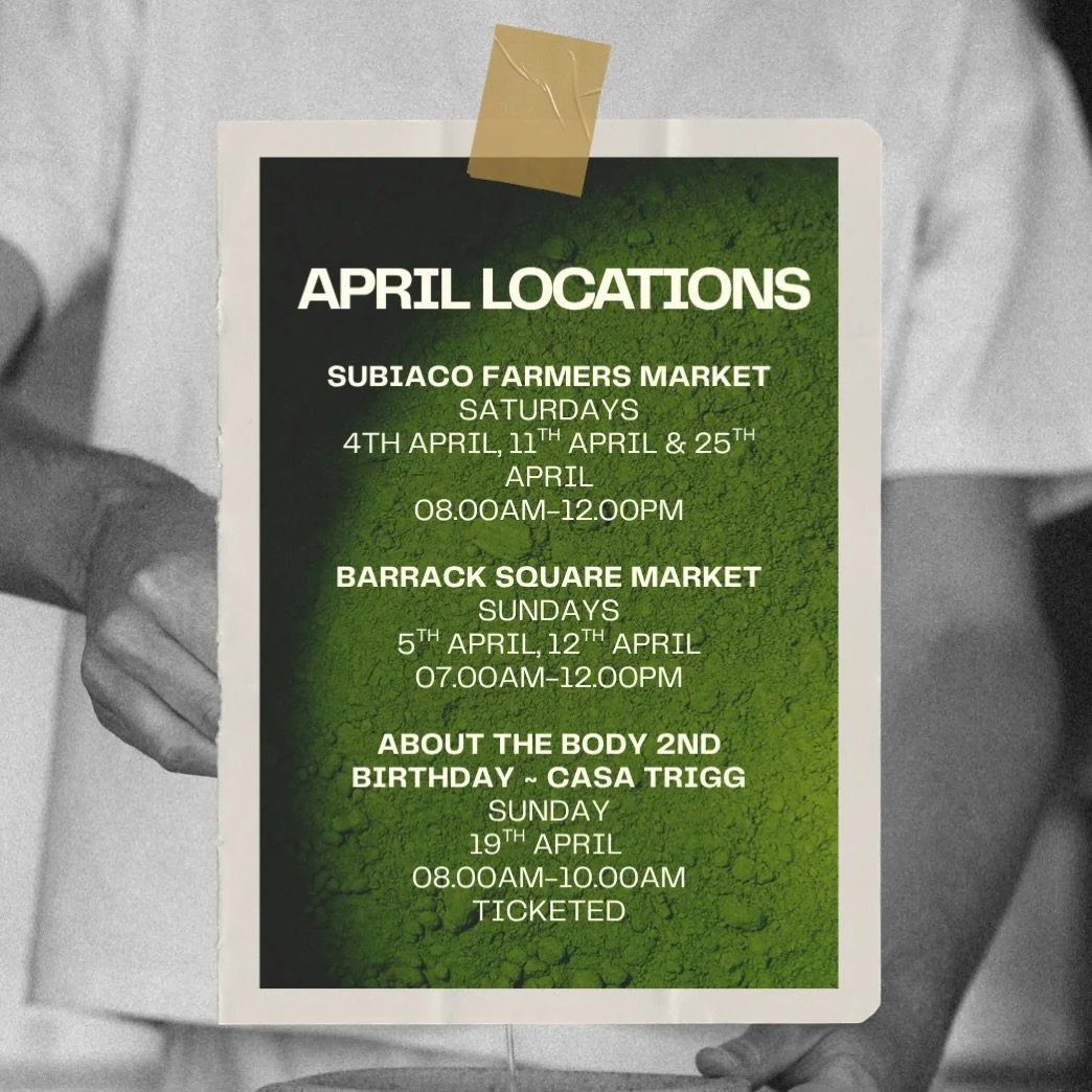 APRIL SCHEDULE ~ Save the dates 📍
See you this month 💚