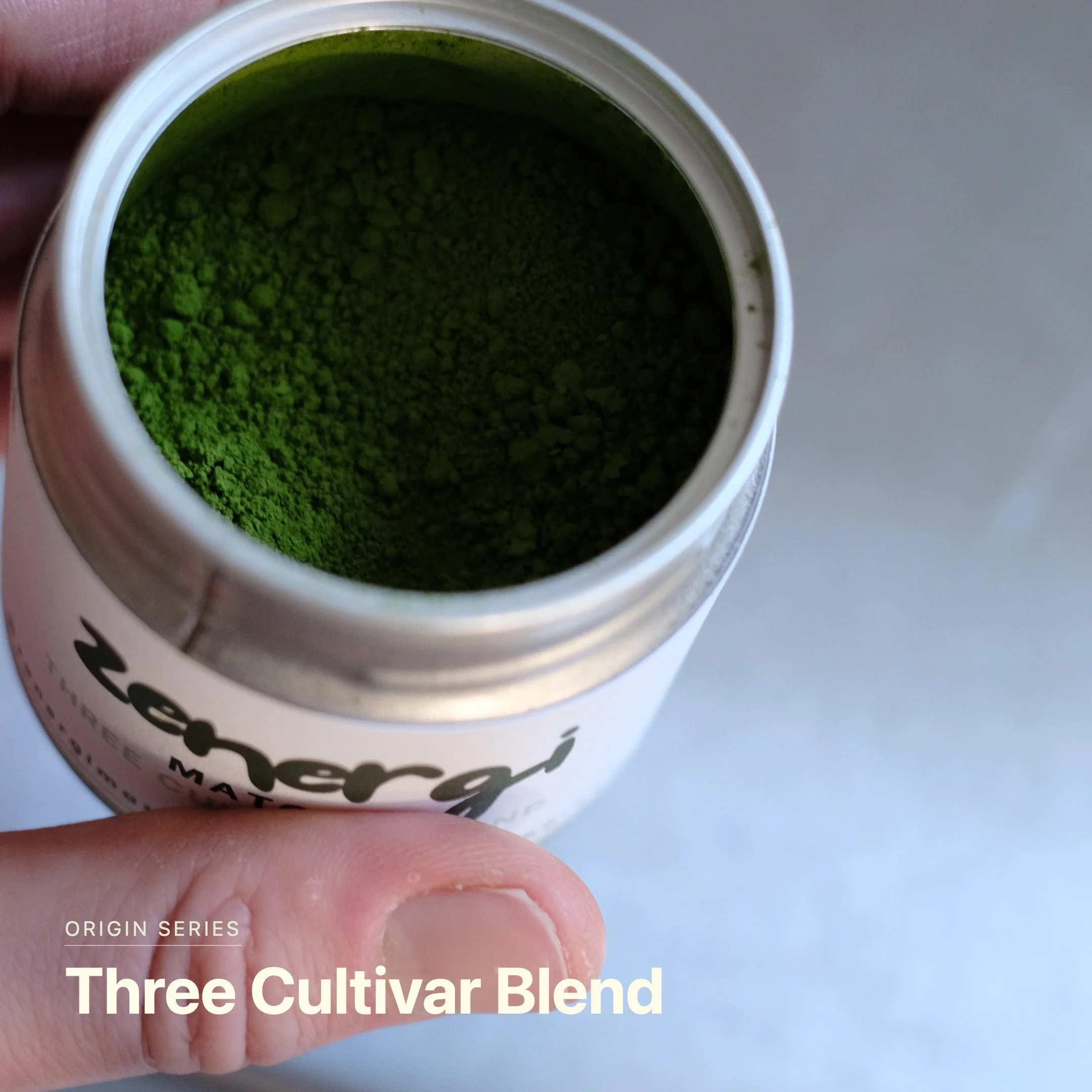 ZENERGI ORIGIN SERIES ~

Our OG, Three cultivar blend
From Wazuka, Kyoto Prefecture
Our custom of Saemidori, Gokou + Okumidori
A complex, yet balanced matcha organically farmed from this renowned region 

The first matcha we launched with, still goin