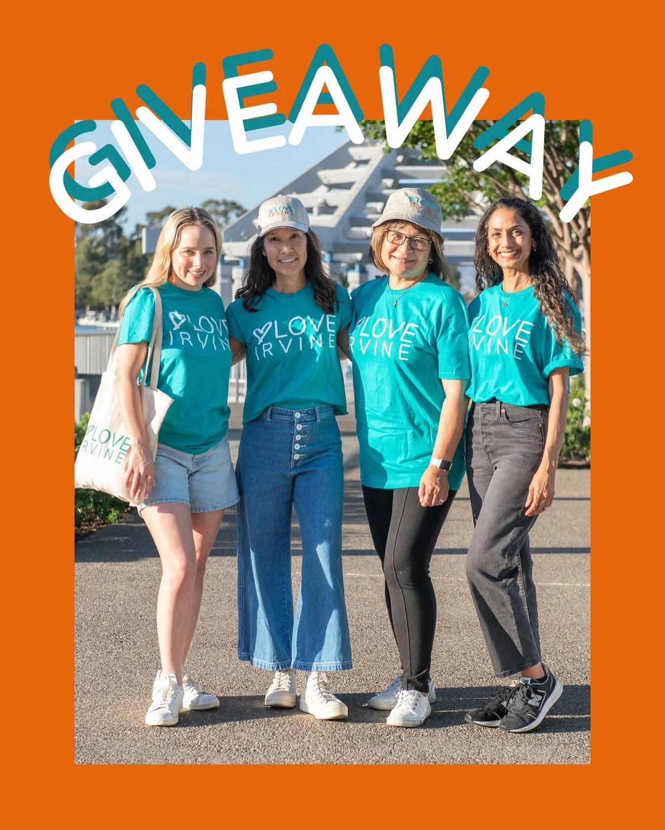 We can't wait for our 5th Annual Citywide Serve Day, and to celebrate, Love Irvine is doing a giveaway where THREE winners will win a Love Irvine Swag Bag filled with goodies that show your community spirit! 💙🛍️
Here’s how to enter:
✅ Like t