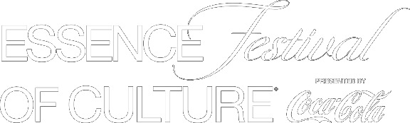 Essence Fest White Logo