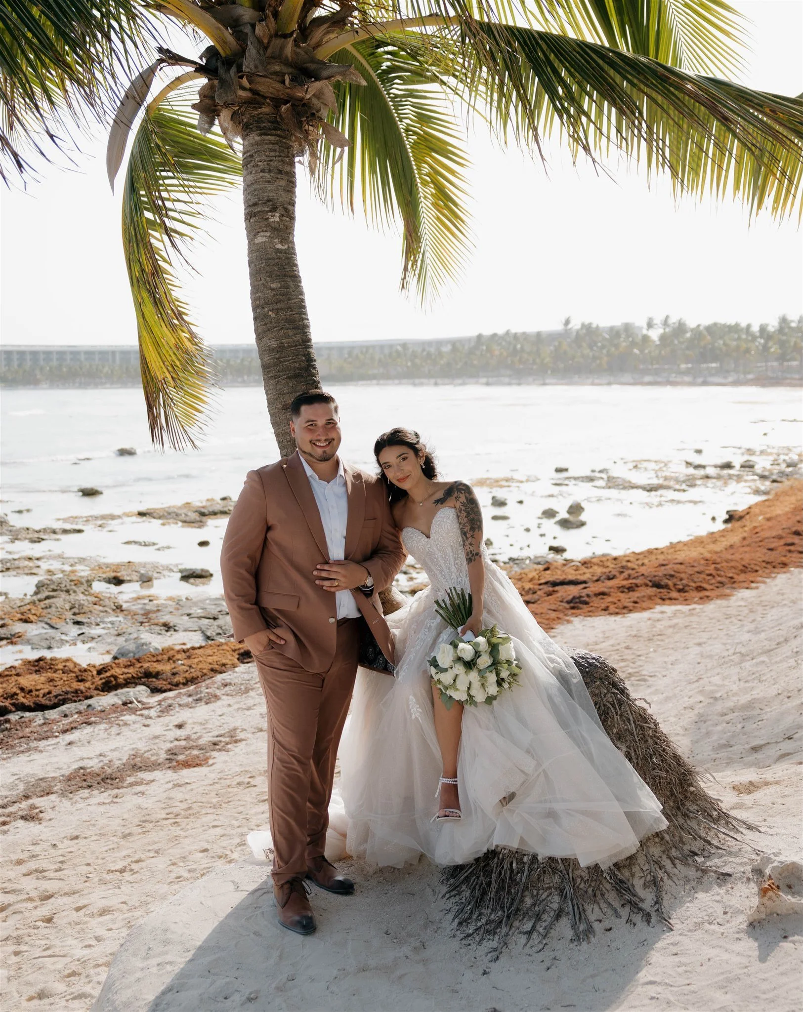 The most perfect day to ever exist. Cheers to Mr. &amp; Mrs. Wyatt🥂🥂🥂
.
.
.
.
#destinationwedding #destinationweddingphotography #destinationweddingphotographers #cancunweddingphotographer #mexicoweddingphotographer