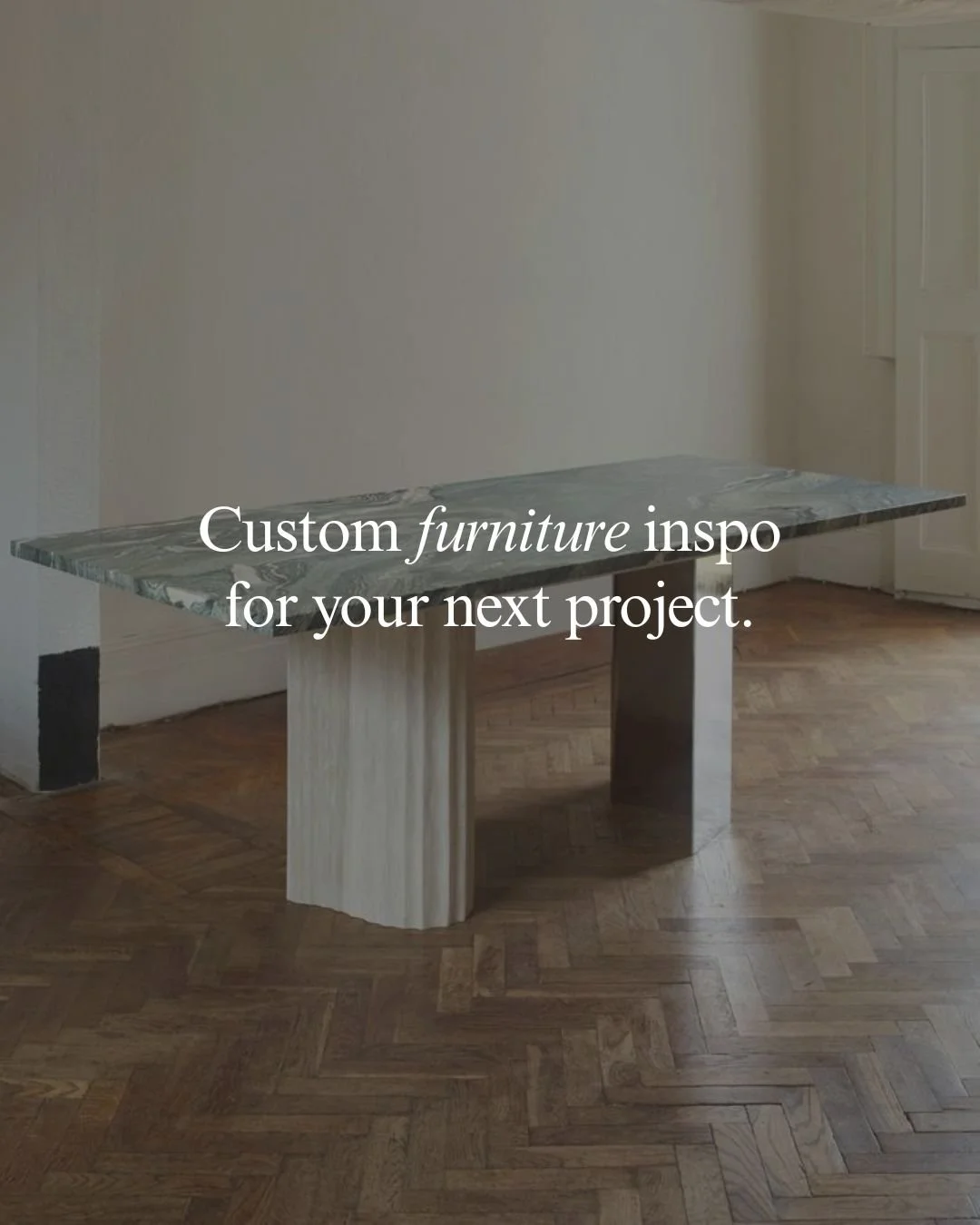 Save this post for your next custom furniture idea.

At EEZ Interiors, we design and build custom furniture in San Diego using premium wood and stunning slab quartzite materials. From bespoke dining tables to luxury built-ins, our pieces are tailored